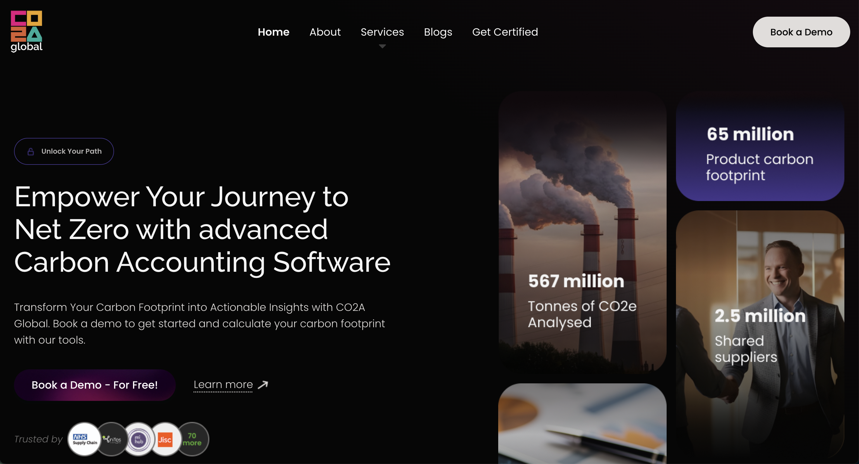 Screenshot of project